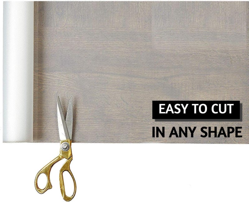 Bulfyss Multipurpose 60cm x 5m Super Strong EVA Anti-Slip Bathroom Kitchen Cabinet Placemats Shelf Mat Liner Sheets Roll, Fridge Mat, Table Mat (60cm X 5 Meters Roll, Transparent White) - Image 5