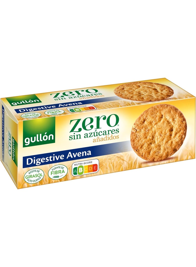 Gullon Diet Nature Digestive Oat Biscuits with Sweeteners - 410 Gram - Image 1