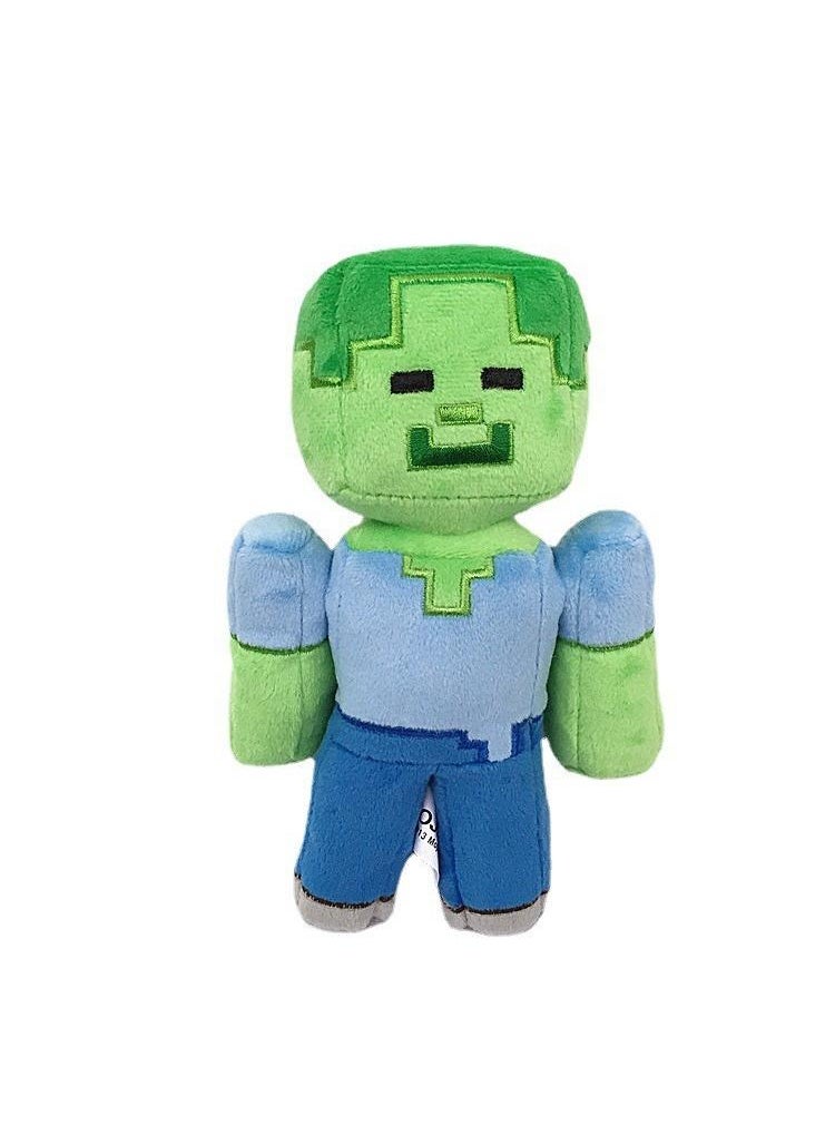Stuffed Plush Toys My World Series Action Dolls Green Zombie 20Cm