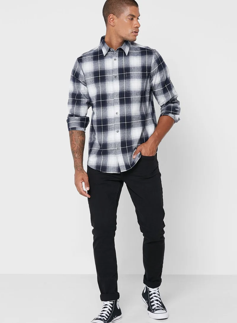 Seventy Five Long Sleeve Plaid Shirt