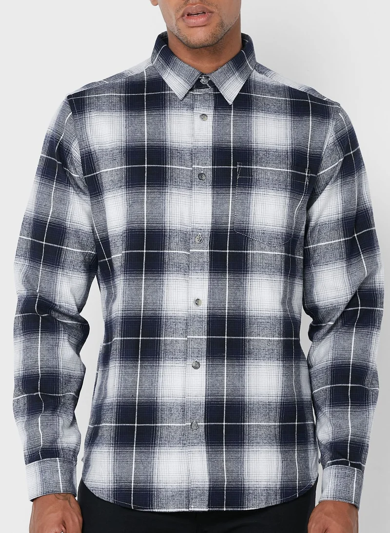 Seventy Five Long Sleeve Plaid Shirt