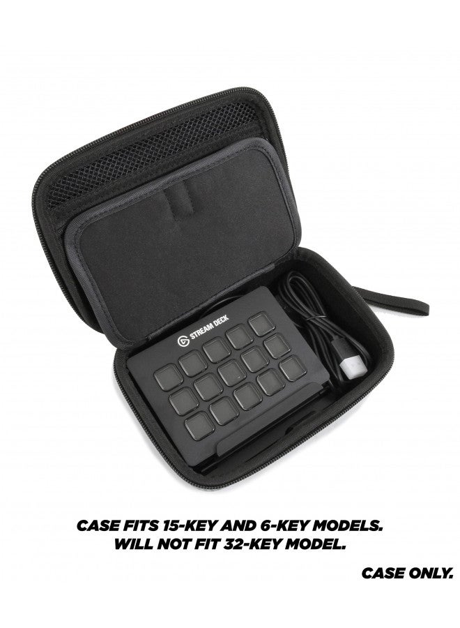 CASEMATIX Travel Case Compatible with Elgato Stream Deck and Adjustable Stand with Accessories, Travel Case Only - Image 3