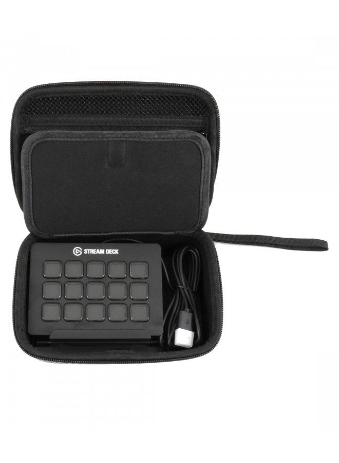 CASEMATIX Travel Case Compatible with Elgato Stream Deck and Adjustable Stand with Accessories, Travel Case Only - Image 1