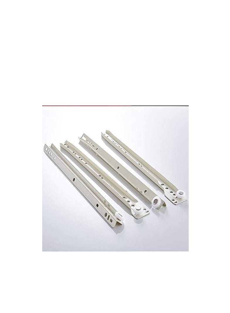 ABBASALI Cabinet Rails Drawer Track Slides For Computer Table Clothing Cabinets With Wheels - Image 1