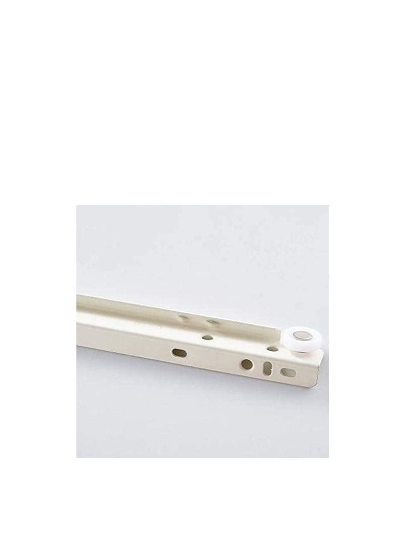 ABBASALI Cabinet Rails Drawer Track Slides For Computer Table Clothing Cabinets With Wheels - Image 2