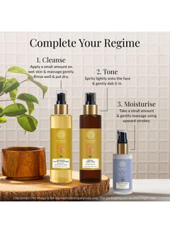 Forest Essentials Forest Essentials Delicate Saffron & Neem Facial Cleanser with Hyaluronic Acid & Niacinamide | Designed For Acne Prone & Sensitive Skin | Gentle, Clarifying Face Wash | Sulphate & Paraben Free  - Image 4