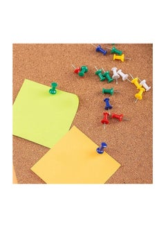 Generic Generic Cork board 90*120 cm with metal frame bundled with push pins and white soap paper  - Image 2