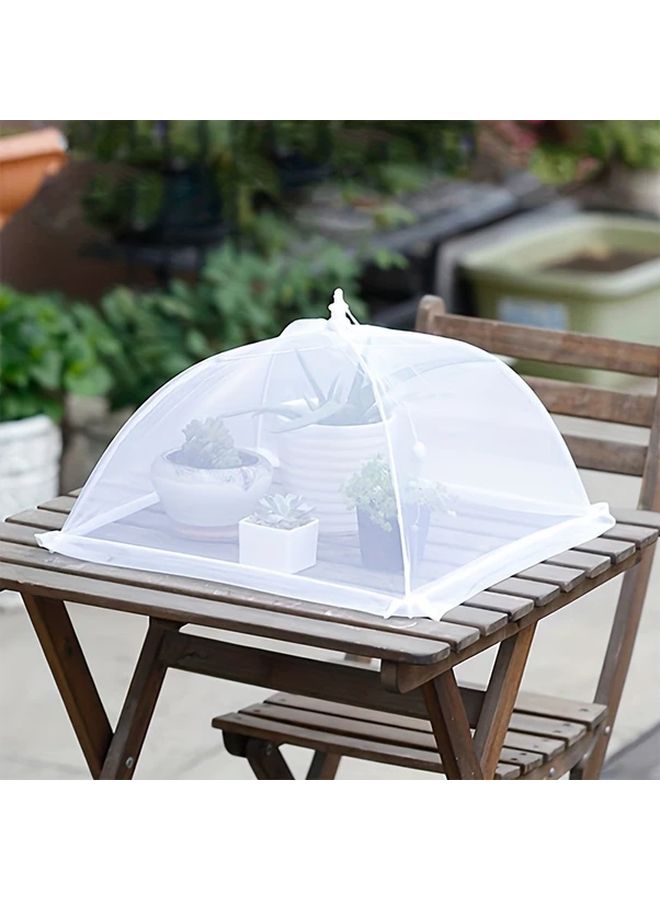 6Pcs Combination Pack Large 17x17 Outdoor Food Cover Mesh Net Screen Tents For Picnics BBQ Camping Reusable Collapsible - Image 4