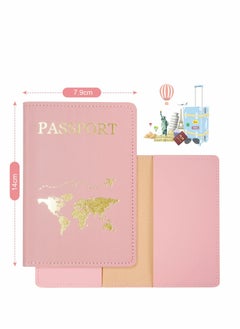 واي آند دي Luggage Tags, 2 Pcs Airplane Passport Covers and Luggages, Holder Travel Suitcase Tag Case Organizer, Bag Labels  - Image 2