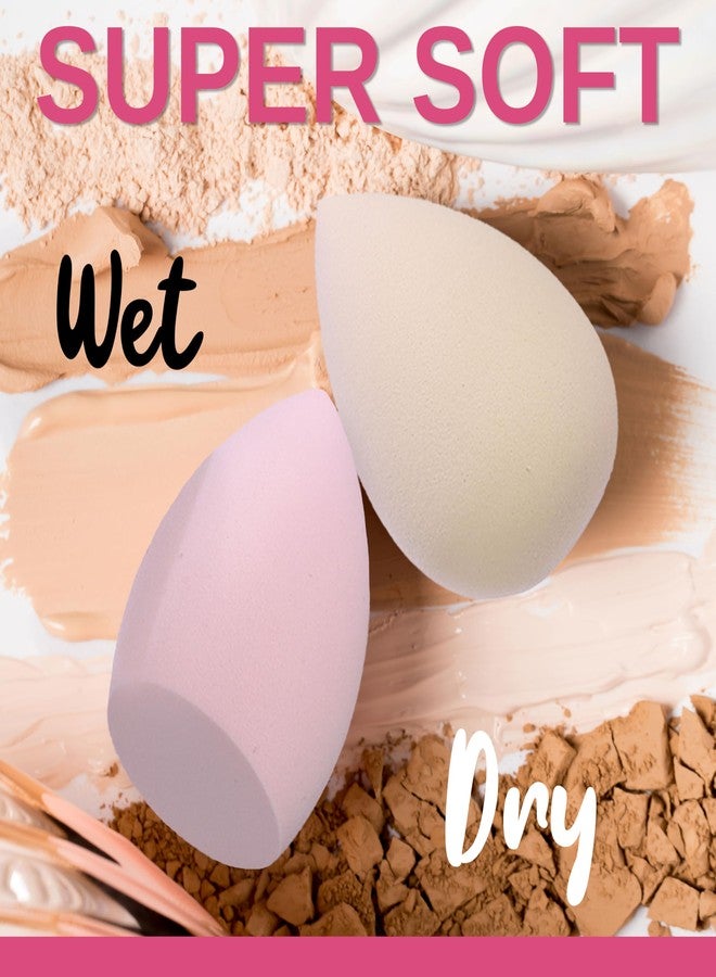 Expressions 14pc Ultimate Beauty Brush Collection -Full Makeup Brush, Eyelash Curler, Tweezer and Sponge Set for Flawless Results | Professional Cosmetic Brushes (ROSE GOLD) - Image 5