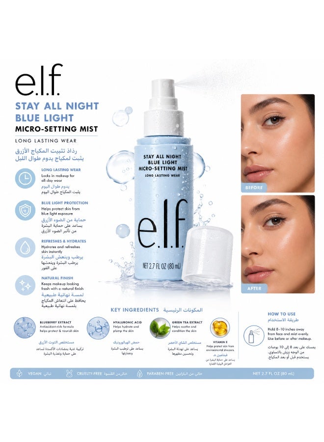 elf Setting Mist All Night Blu Light - Image 1