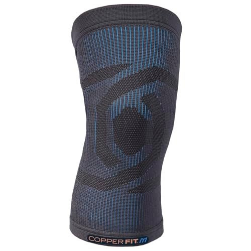 Copper Fit Mobilizer Knee Sleeve – ProSeries with Removable Side Stabilizers Knee Support for Advanced Recovery – Mobility, Knee Pain, Swelling, Inflammation, Circulation, Arthritis, Tendonitis (S/M) - Image 1