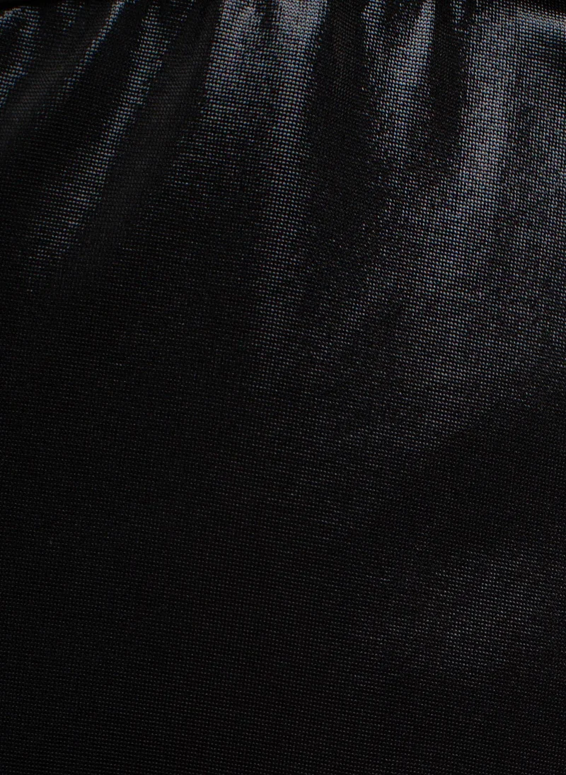 Lichi  Mini dress in smooth fabric with small gathers for Women | Best Price UAE
