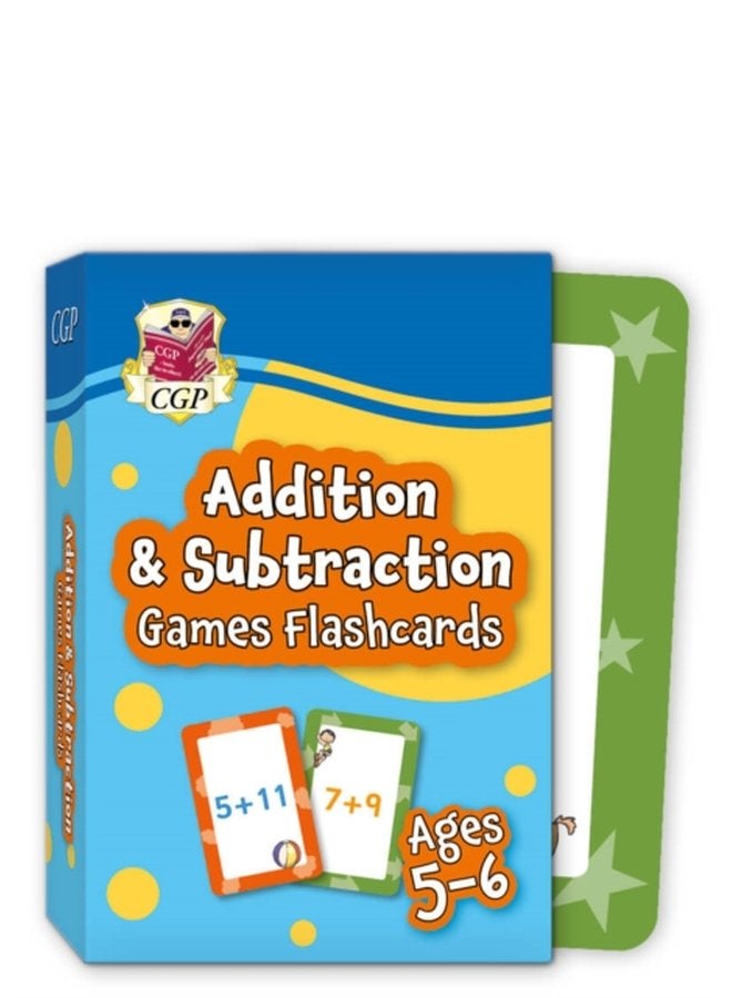 Addition Subtraction Games Flashcards for Ages 5 6 Year 1 - Hardback