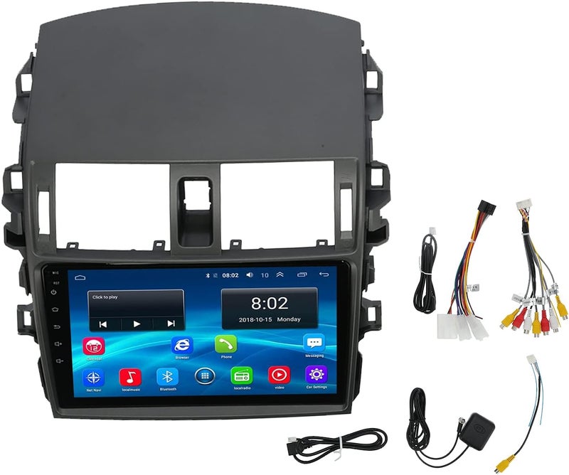 klarako GPS Navigation For Car, klarako 9in Video Player Car Radio Navigation Multimedia for Android 10.0 for Corolla E140 2006?2013(1+16G) - Image 1