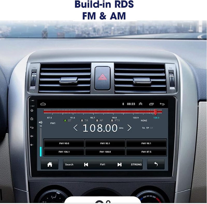 klarako GPS Navigation For Car, klarako 9in Video Player Car Radio Navigation Multimedia for Android 10.0 for Corolla E140 2006?2013(1+16G) - Image 5