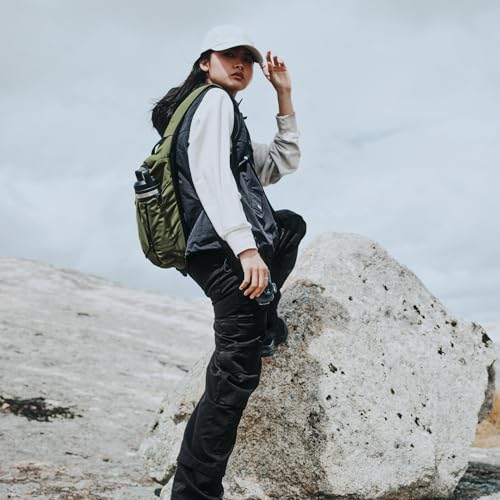 ALPAKA Metro Crossbody Right Shoulder 7.5L - Crossbody Bag Men,Sling Backpack - Fits 11" Tablet - Single Shoulder with YKK Zipper - Expandable Water Bottle Pocket - Phone Sleeve- Green Axoflux 210D - Image 3