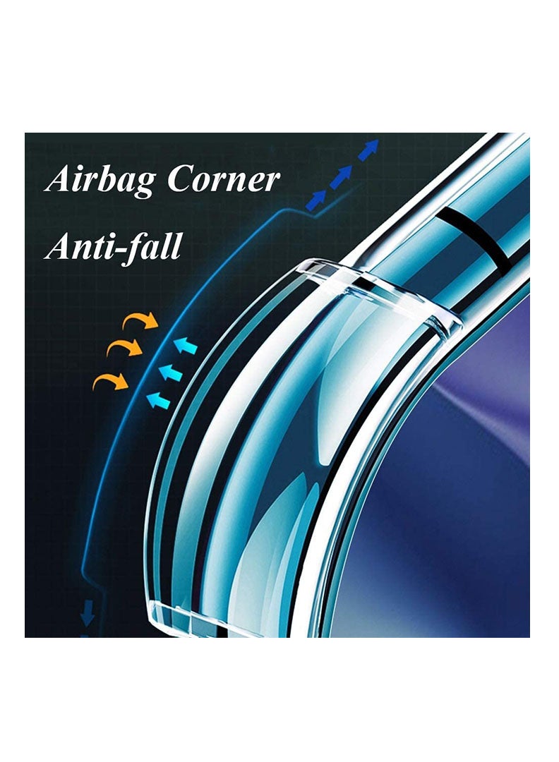 Theodor Protective Case for Samsung Galaxy Note 10 Plus Shockproof Phone Bumper Cover Anti Scratch Clear Back Clear - Image 3