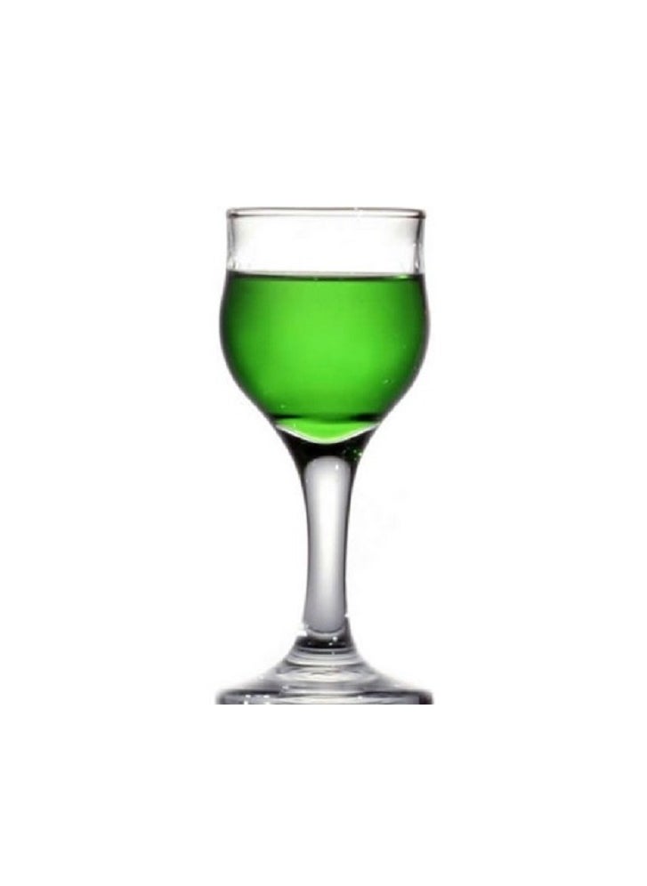 LAV 6 Pieces Nevakar Liqueur Glass Set 55 Ml - Clear  - Image 4