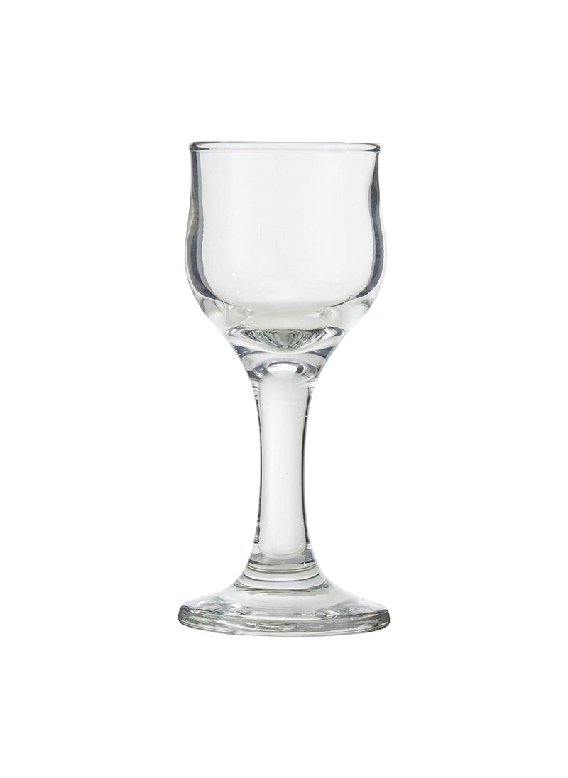 LAV 6 Pieces Nevakar Liqueur Glass Set 55 Ml - Clear  - Image 5