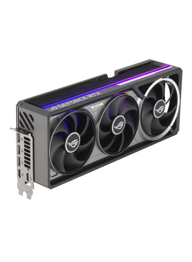أسوس بطاقة الرسوميات ROG Astral GeForce RTX™ 5080 OC Edition للألعاب (PCIe® 5.0، 16GB GDDR7، HDMI®/DP 2.1، تصميم 3.8-slot، 4 مراوح، مراوح Axial-tech، غرفة بخار مسجلة ببراءة اختراع، وسادة حرارية GPU بتغيير الطور)  - Image 3