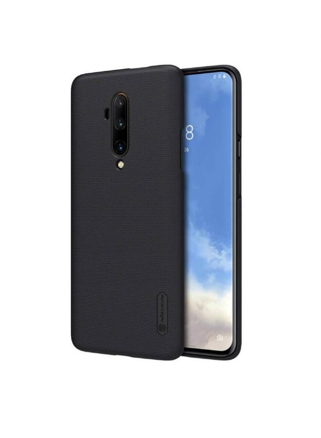 Nillkin Super Frosted Shield Hard Back Case Cover For Oneplus 7T Pro Black - Image 1