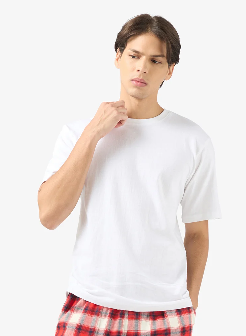 Seventy Five  Nightwear T-Shirt & Pants Set for Men | Best Price UAE