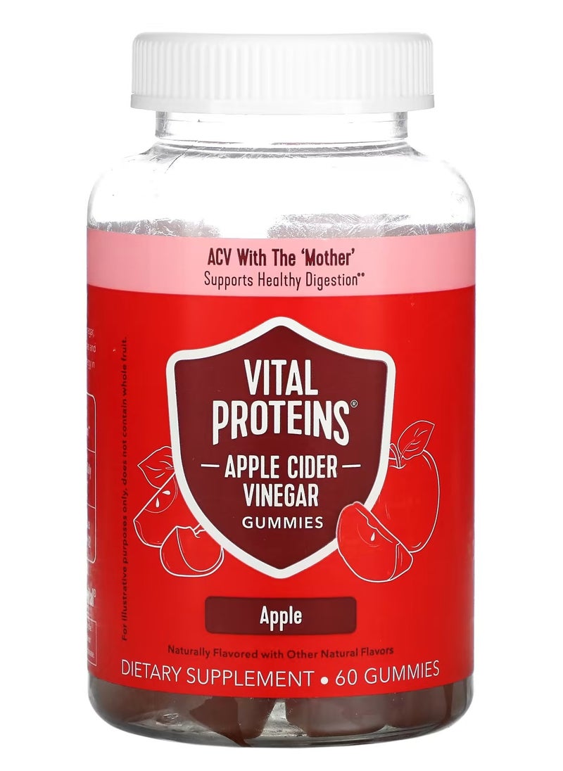 Vital Proteins - Vital Ways Apple Cider Vinegar Gummies 60 Gummies - Image 1