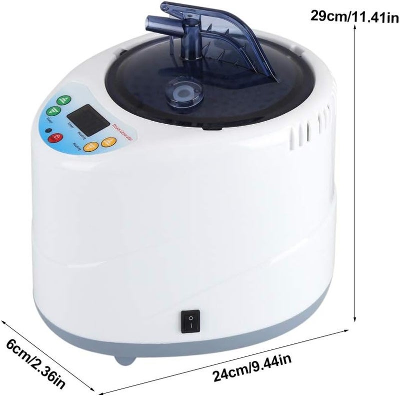 klarako Saunas Steamer Machine, Bath Box Pot Home Portable Suit, SpaHome Sauna Steam Sauna Steam Engine (US) - Image 4