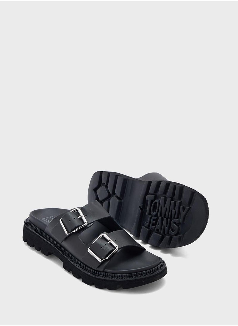 TOMMY JEANS Multi Strap Casual Sandals  - Image 4