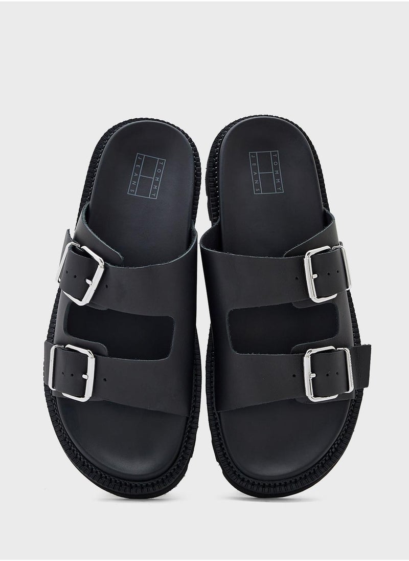 TOMMY JEANS Multi Strap Casual Sandals  - Image 5