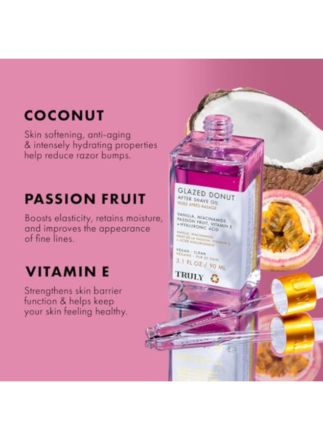 Truly Beauty Glazed Donut After Shave Oil Jumbo - Image 3