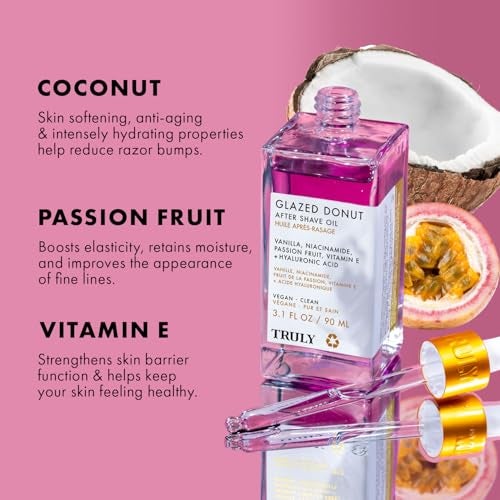 Truly Beauty Glazed Donut After Shave Oil Jumbo - Image 3
