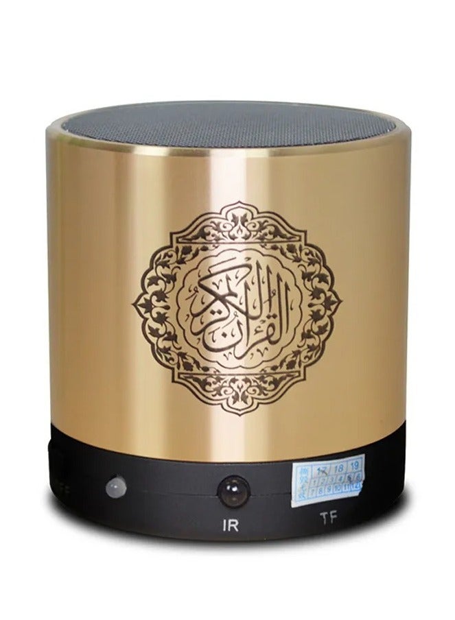 Equantu Quran Portable Bluetooth Speaker Gold - Image 2