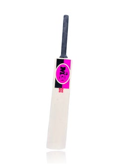 MG MG Popular Wooden Cricket Bat for 6-10 Year Boys Kids, Size- 4 Pink/Black  - Image 2