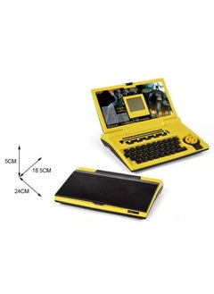 Generic Yellow Children'S Early Education Laptop Educational Learning Computer Toy, Children'S Educational Interactive Computer With Keyboard And Mouse  - Image 2