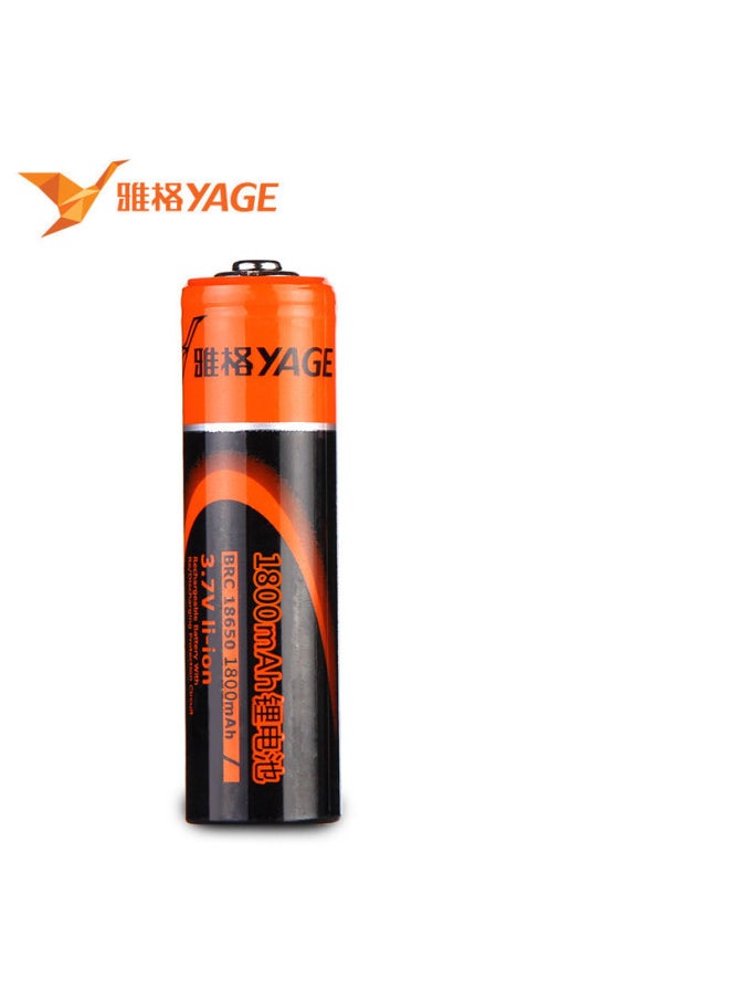 Generic YAG Lithium Battery 18650 Original Rechargeable Battery-Color:18650-1800 MA  - Image 1