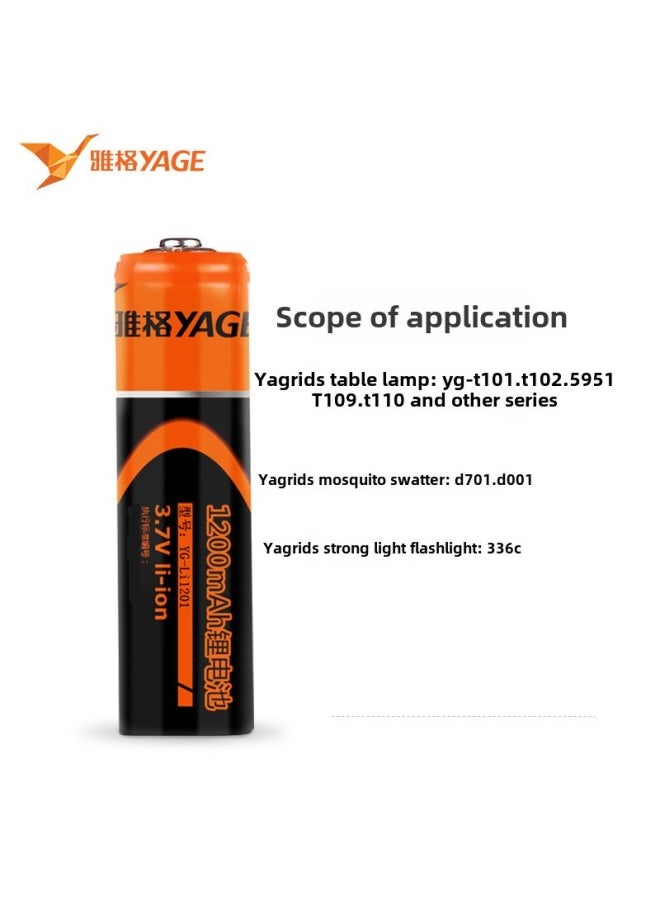 Generic YAG Lithium Battery 18650 Original Rechargeable Battery-Color:18650-1800 MA  - Image 5