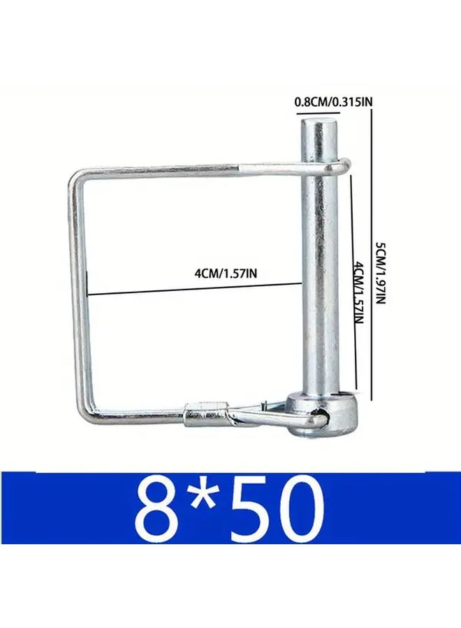 8pcs Heavy Duty Trailer Hitch Pins 6 3x70mm Secure Locking Corrosion Resistant - Image 4
