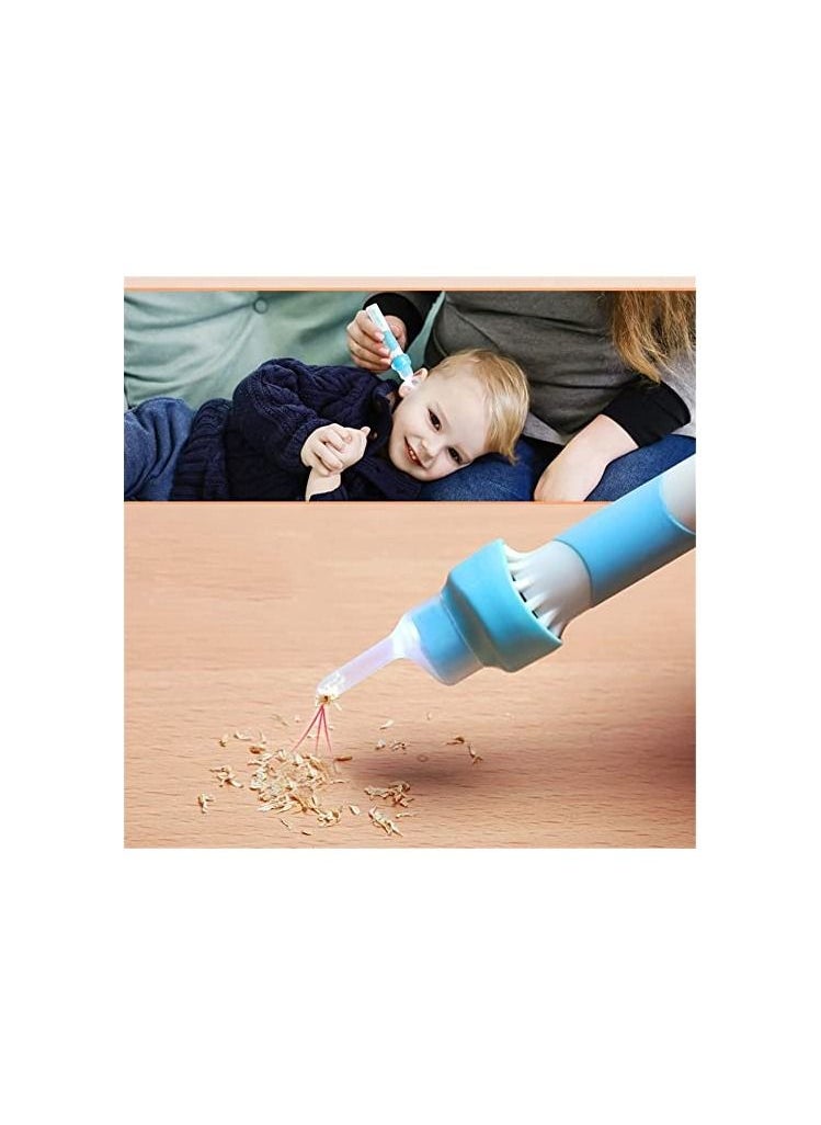 Generic - Automatic Vacuum Ear Cleaner Cordless Electric Smart Ear Wax Removal Kit for Kids & Adults, Safe & Soft, Easy Clean Earwax Removal Tool with LED Light & Multiple Heads, Hygienic Ear Pick Set - Image 1