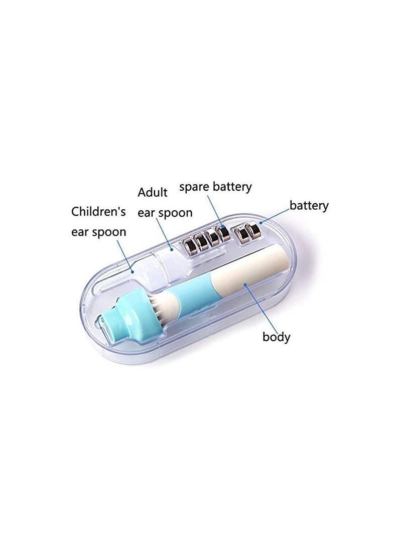 Generic - Automatic Vacuum Ear Cleaner Cordless Electric Smart Ear Wax Removal Kit for Kids & Adults, Safe & Soft, Easy Clean Earwax Removal Tool with LED Light & Multiple Heads, Hygienic Ear Pick Set - Image 1