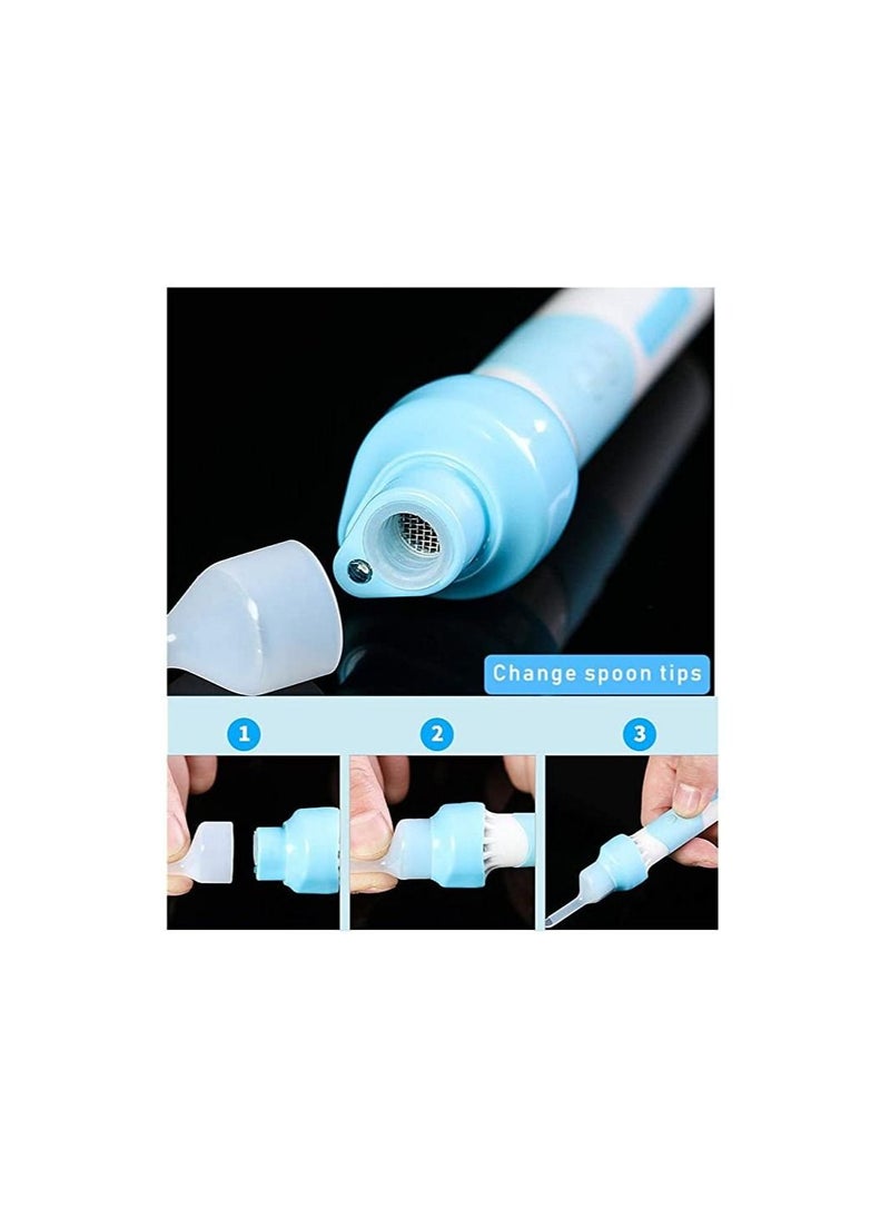 Generic - Automatic Vacuum Ear Cleaner Cordless Electric Smart Ear Wax Removal Kit for Kids & Adults, Safe & Soft, Easy Clean Earwax Removal Tool with LED Light & Multiple Heads, Hygienic Ear Pick Set - Image 1
