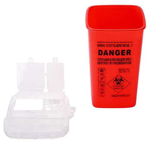 new star tattoo Sharps Disposal Container,5 Pack 1 Quart Needle Disposal Container - Image 3