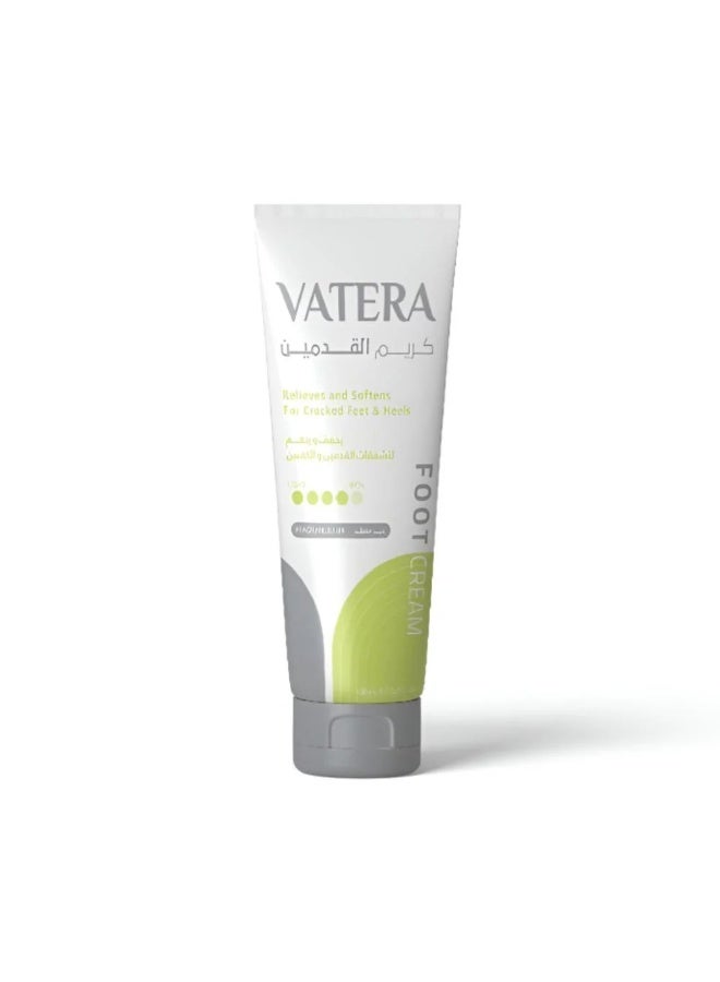 VATERA Foot Cream Relieves and Softens For Cracked Feet & Heels 100ml - Image 1