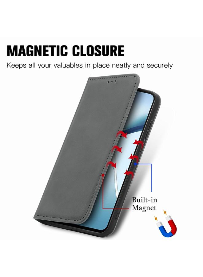 S-TOP Case For Nothing Phone 3a Pro Retro Skin Feel Magnetic Flip Leather Phone Case - Image 5