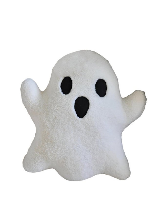 Tickles Halloween Special Combo Of Ghost & Pumpkin Soft Stuffed Plush Toy Pillow For Kids Boys & Girls (Size: 25 Cm, Color: White & Orange)  - Image 3