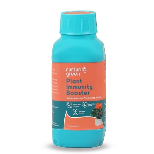 Nurturing Green® Liquid Plant Immunity Booster (300ml) | Organic Soil Enricher with Amino Acids | Enhances Plant Growth, Strengthens Defence System & Increases Pest Resistance - Image 1