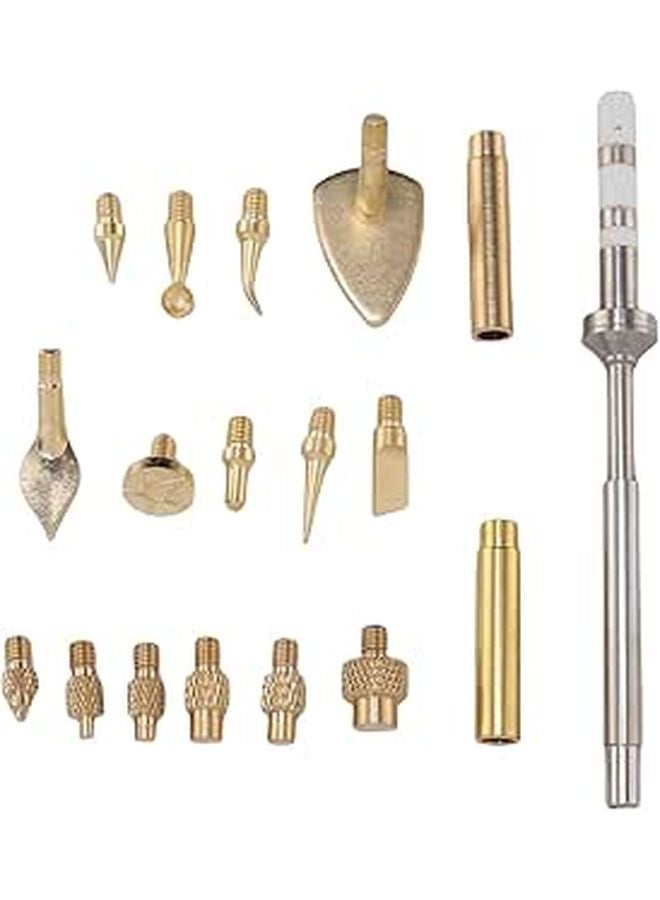 Heat Set Insert Tool Brass Material 3D Printer Soldering Iron Tip Professional Finishing - Image 1