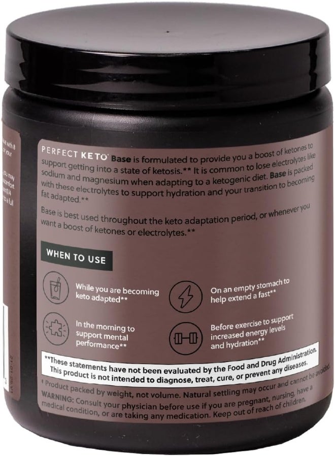 Perfect Keto Chocolate Exogenous Ketones- Base Bhb Salts Supplement - Image 3