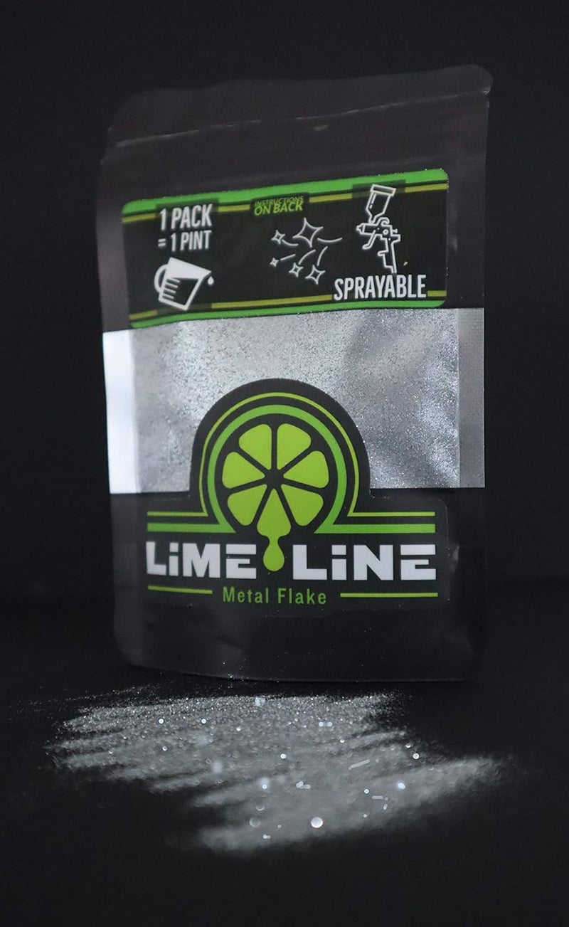 LiME LiNE Sprayable Automotive Metal Flake for Custom Paint - Image 5